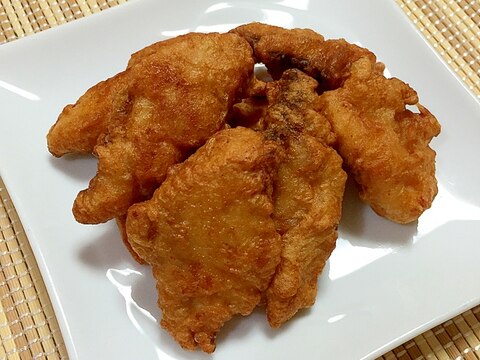 お弁当にも！市販の唐揚げ粉で簡単！白身魚の唐揚げ♪